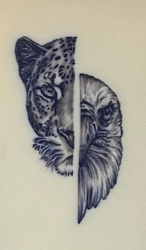 Tattoo auf Kunsthaut