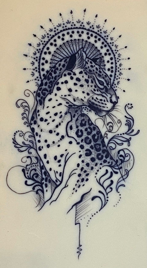 Tattoo auf Kunsthaut