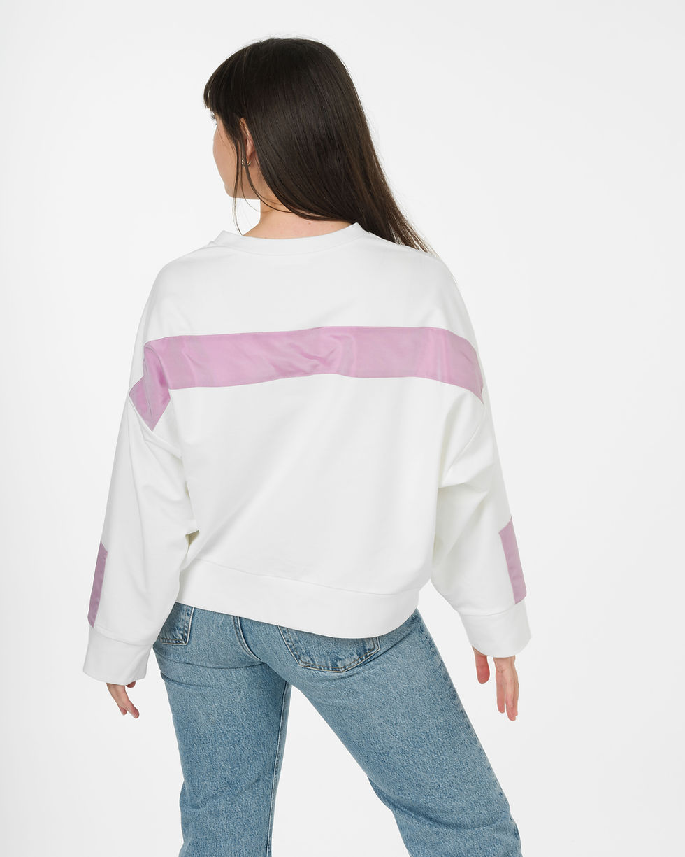 Miniature : Maison Ohlala Sweatshirt Faro - écru
