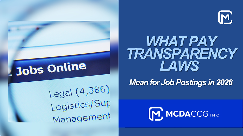 What Pay Transparency Laws Mean for Job Postings in 2026