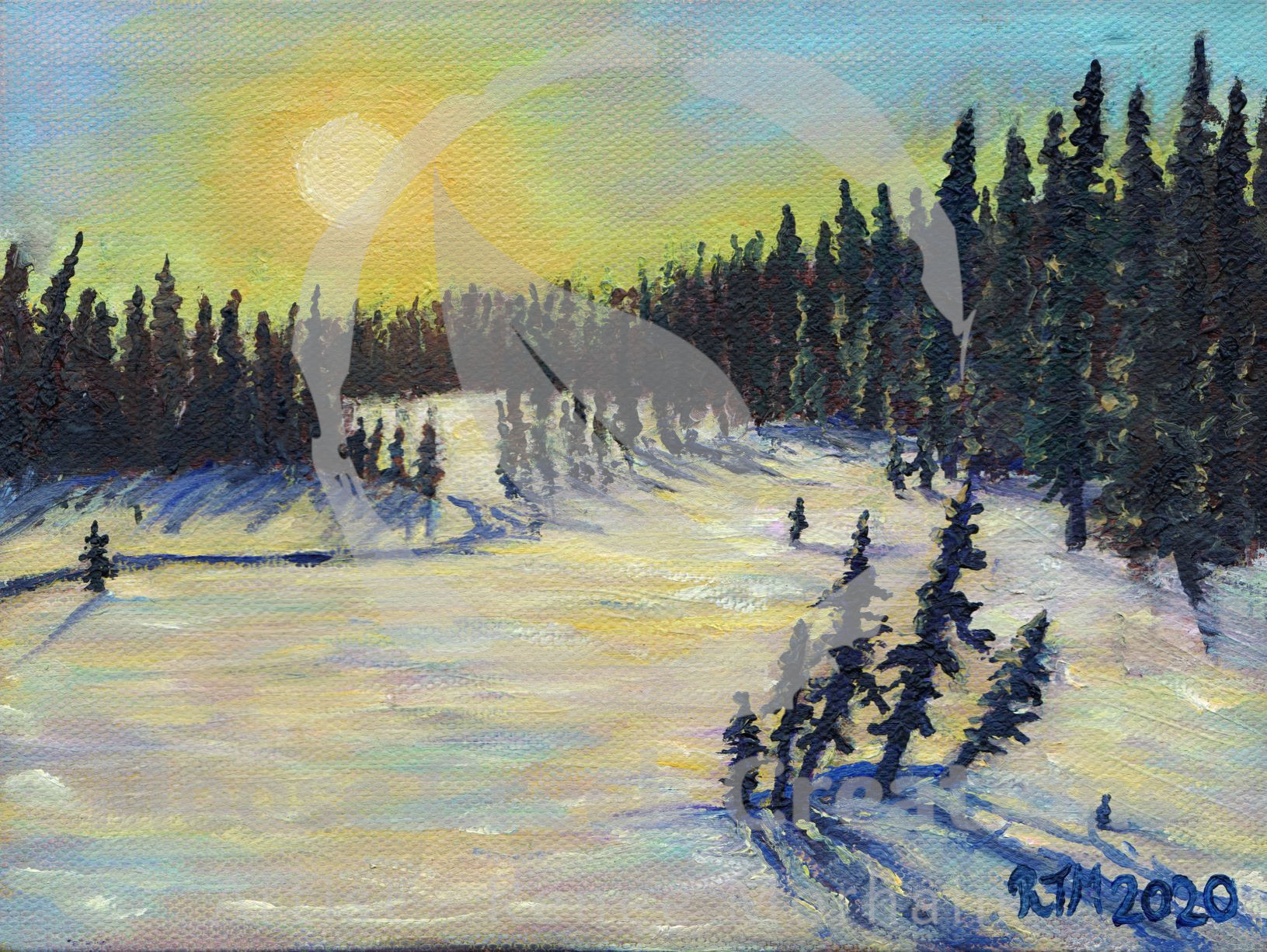 Snowy Swamp (Prints)