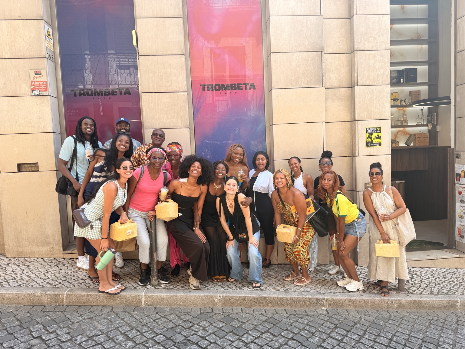 Private Celebrations at Tanoa — guests at Tanoa Café in Bairro Alto, Lisbon