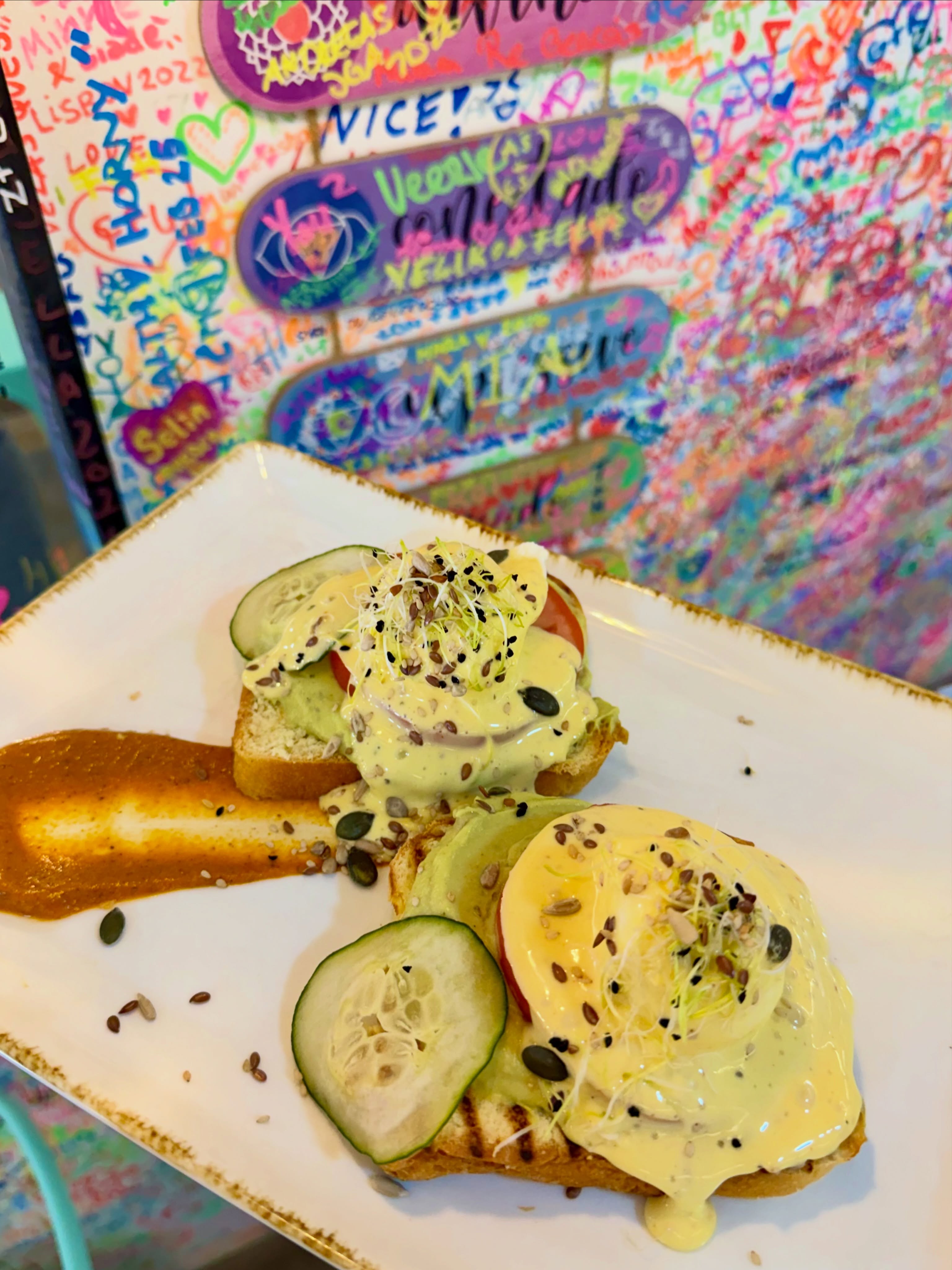 California Eggs Benedict at Tanoa