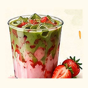 🍓 Strawberry Matcha