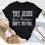 Miniatura: Black t-shirt with text: Try Jesus but honey... Don't try me.
