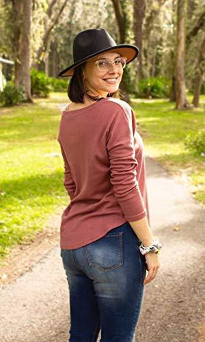Thumbnail: Chic Colorblock Fedora Hat (Black)