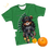 Miniatura: Green t-shirt with Parkridge text and EKL Baby Bear design, stars and pumpkins.