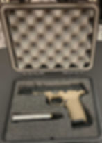 case club single pistol pre cut waterproof case