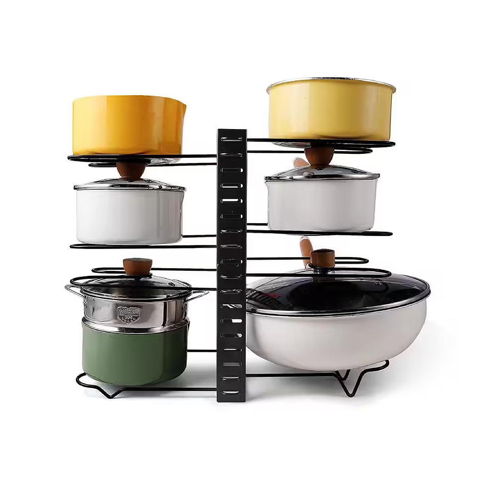 Adjustable Pot & Pan Organizer Rack – product image