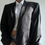 Thumbnail: Dark grey and black contrasted blazer