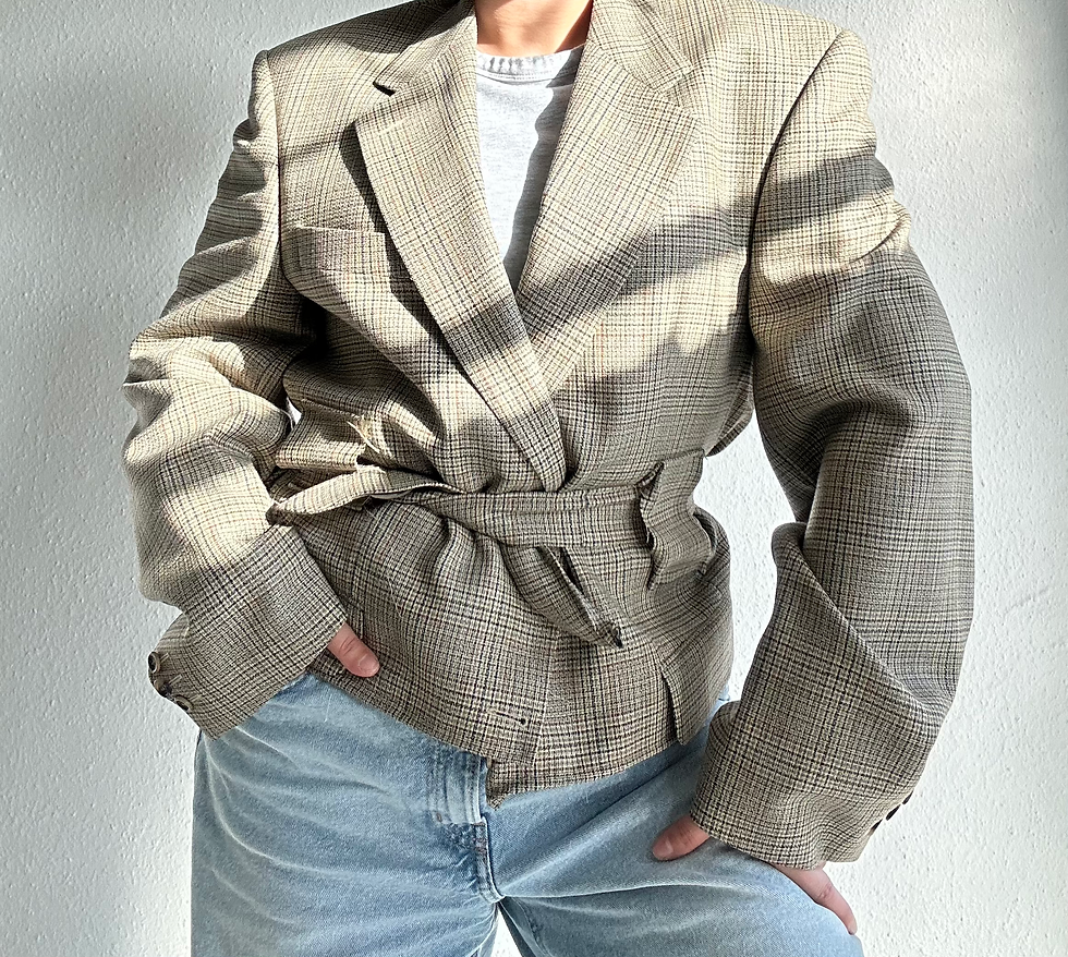 Miniaturbild: Belted blazer