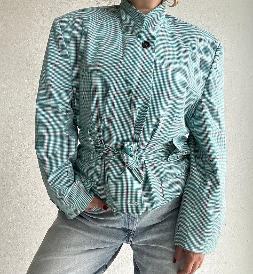 Miniaturbild: Belted blazer