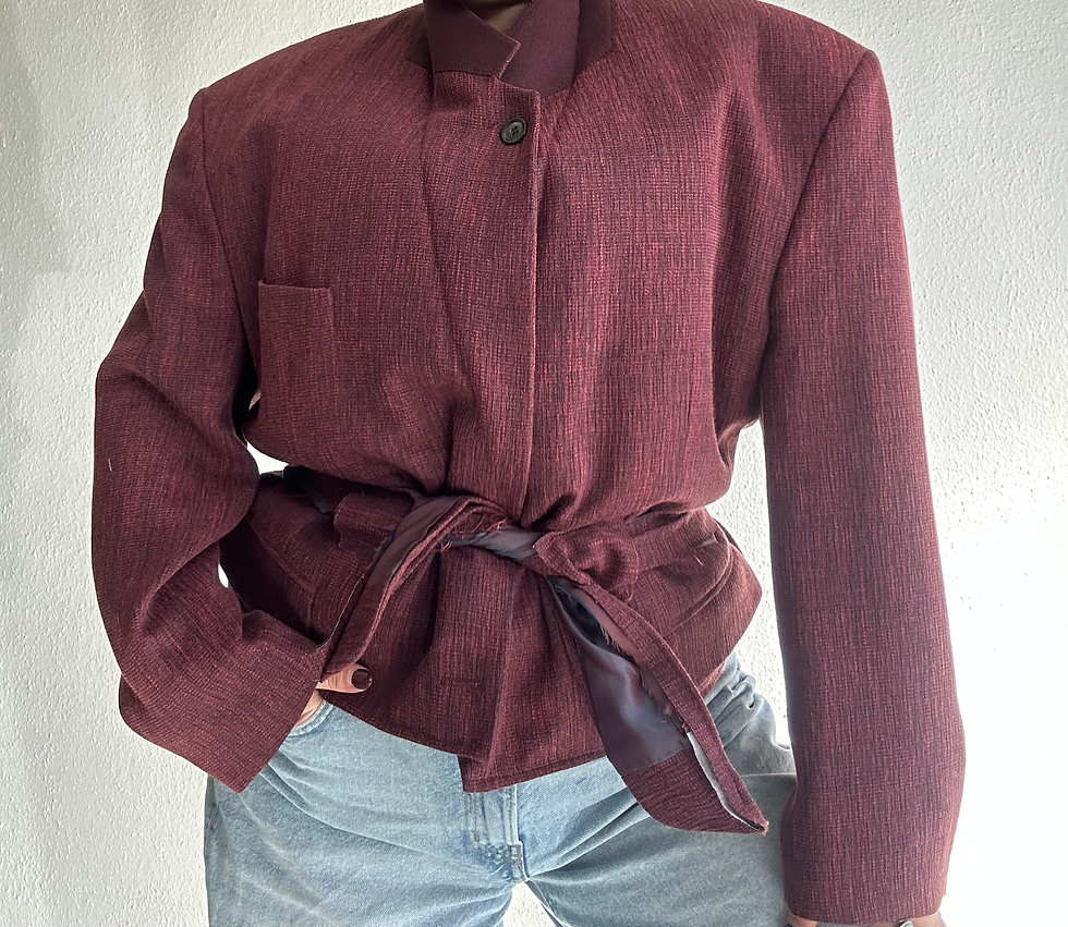 Miniaturbild: Belted blazer