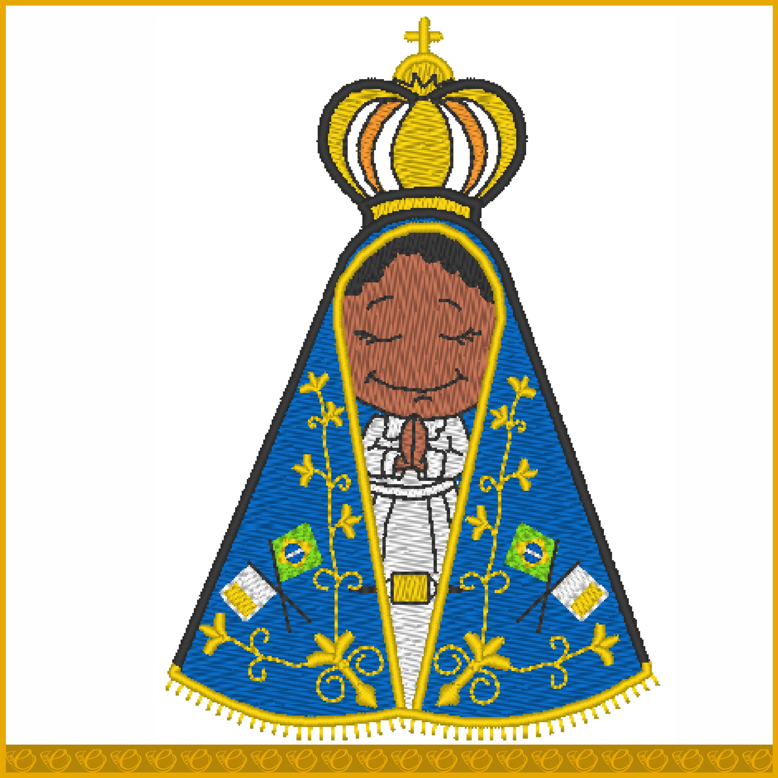 Matriz para Bordar N Sra Aparecida Baby