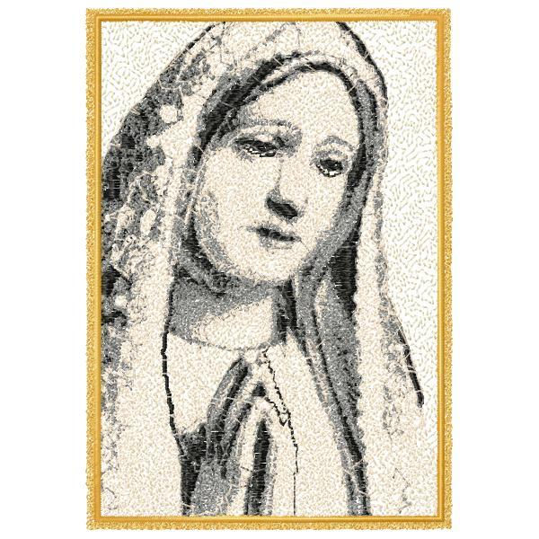 Matriz para bordar Nossa Senhora de