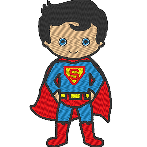 Matriz para bordar Super Homem Baby (Superman)