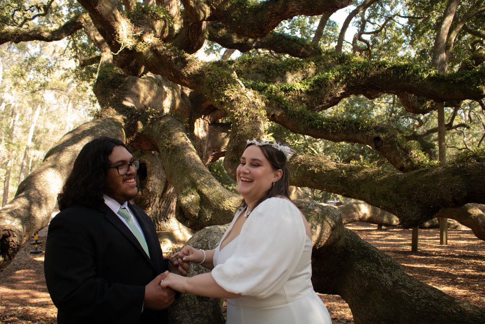 Nicolas Cazorla Angel Oak Wedding