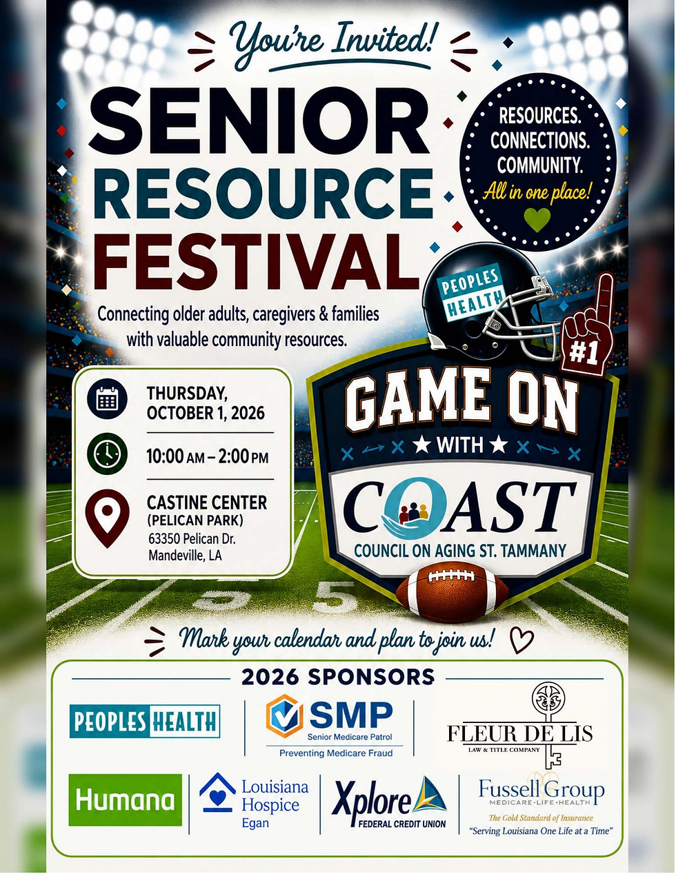 SENIOR RESOURCE FESTIVAL