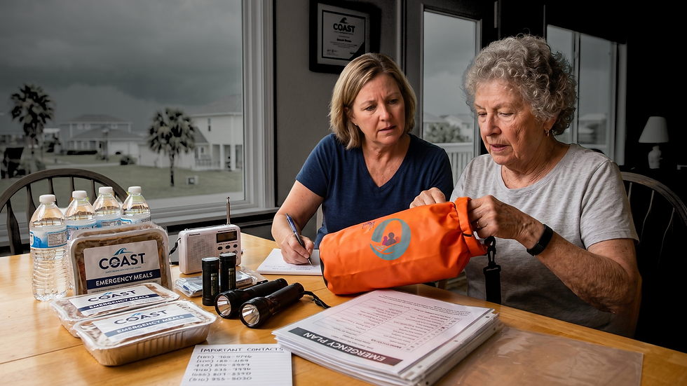 Before the Next Storm: A Hurricane Preparedness Checklist for Older Adults and Caregivers