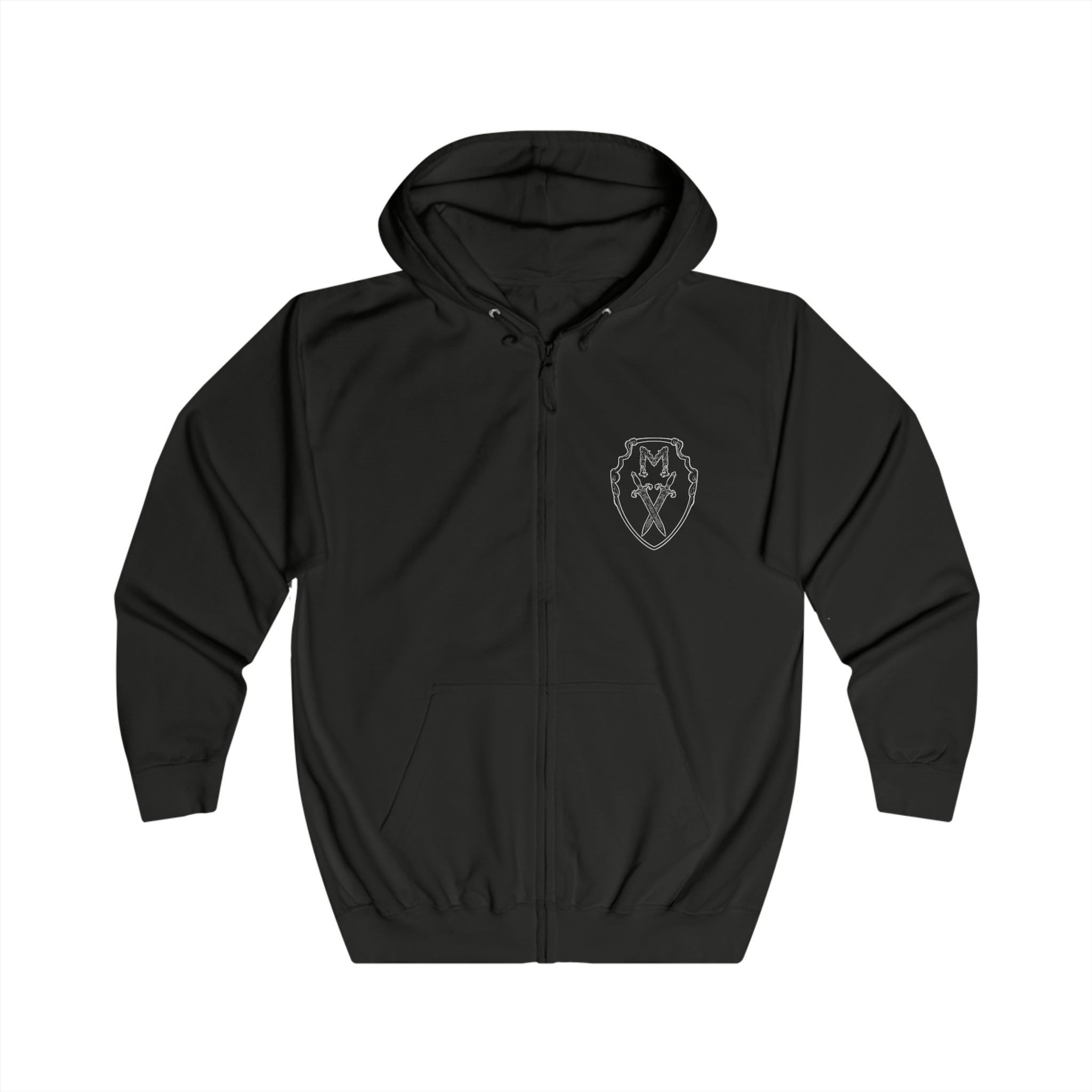 Myth Makers Logo Unisex Full Zip Hoodie 