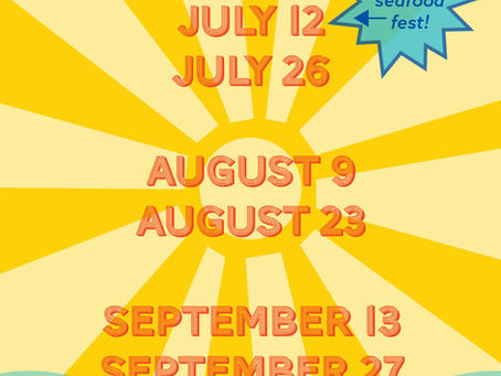 Summer Saturdays are coming!