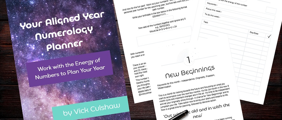 Your Aligned Year Numerology Planner