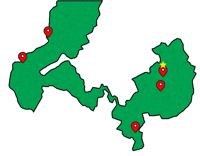 Mapa de Iúna com os distritos e sede destacada.gif