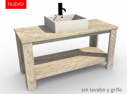 Mueble Baño con balda | vivamadera