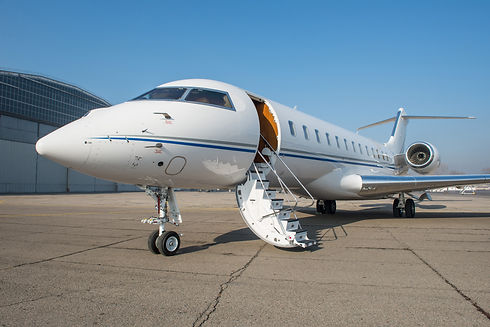 Business jet airplane on the ground.jpg