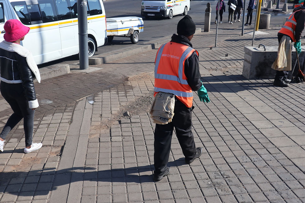 Inititiatives cleaning in CBD