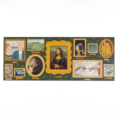 Famous Works of Art - 400 Piece Puzzle | Gezellig Home