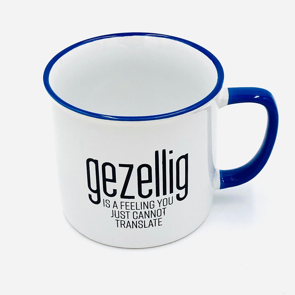 Gezellig Is A Feeling Mug Gezellig Home