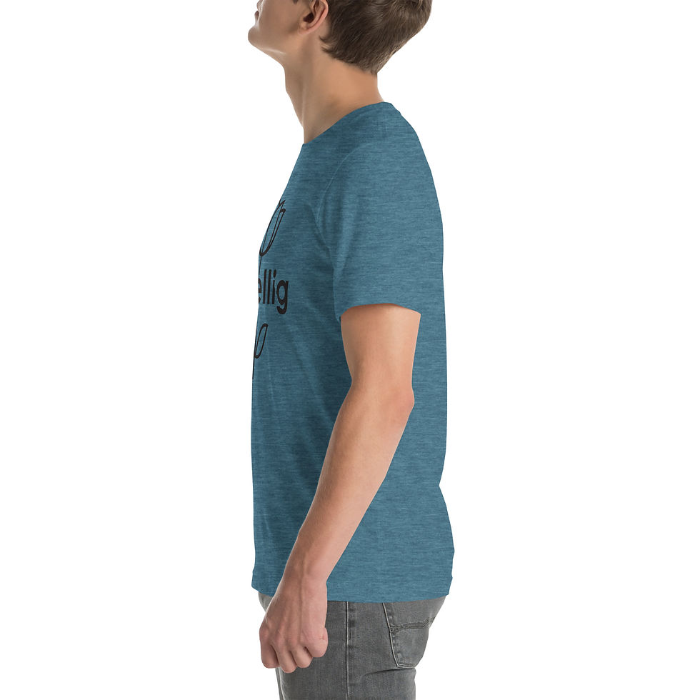 Thumbnail: Unisex short-sleeve Gezellig t-shirt