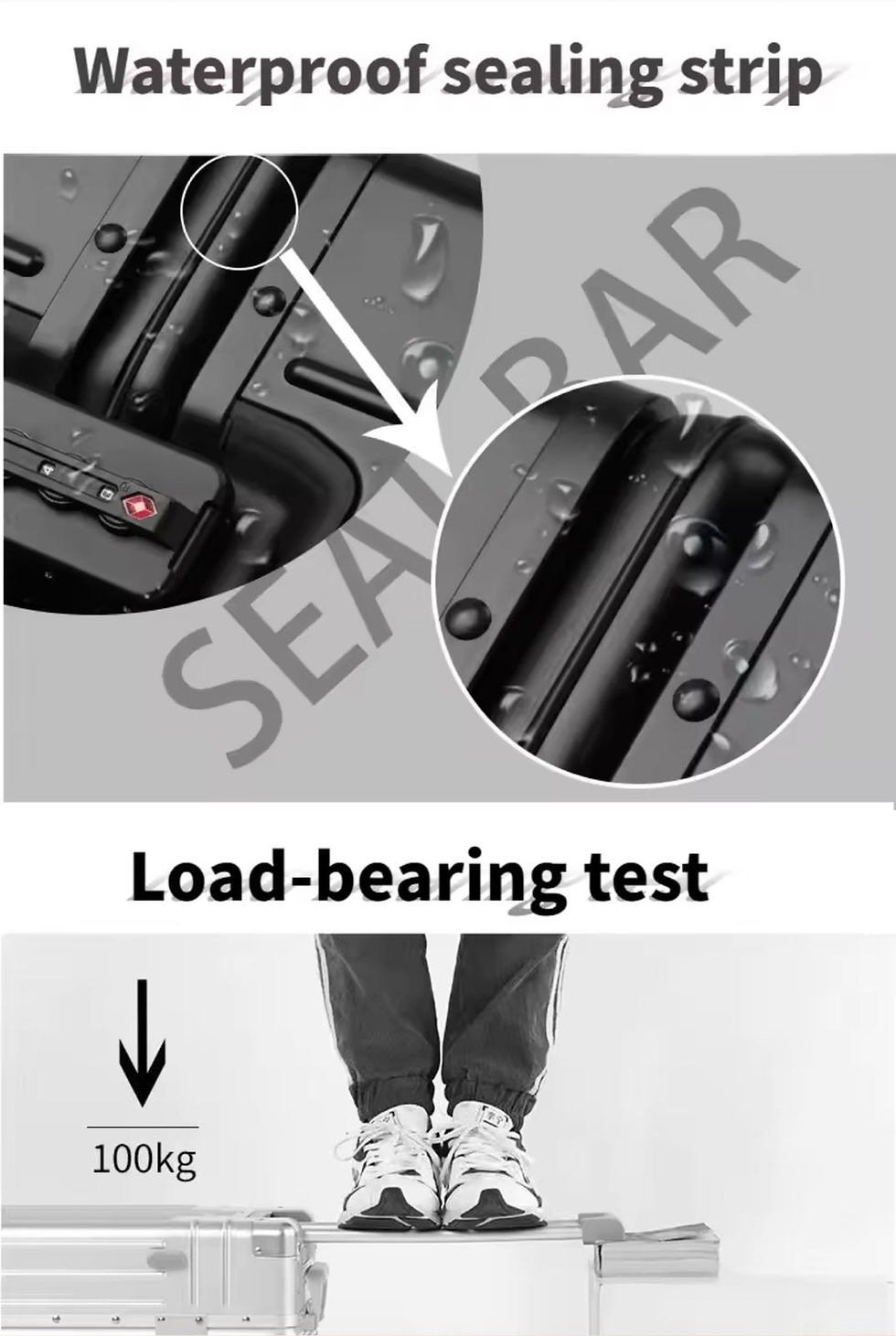 Thumbnail: Koffer Gr. M 24 Zoll - Lieferung 21 Tage