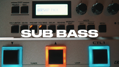 WORSHIP PACK - BOSS GT-1B | Bass Stomp