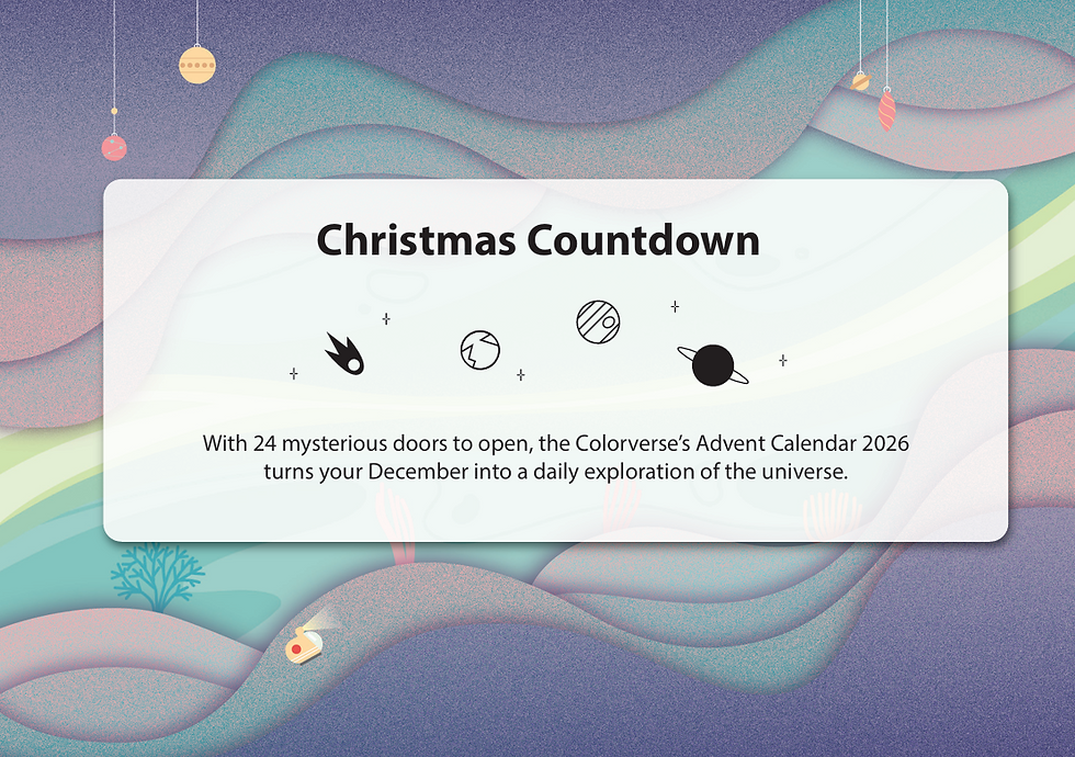 Thumbnail: Colorverse Colorvent Calendar - 2026