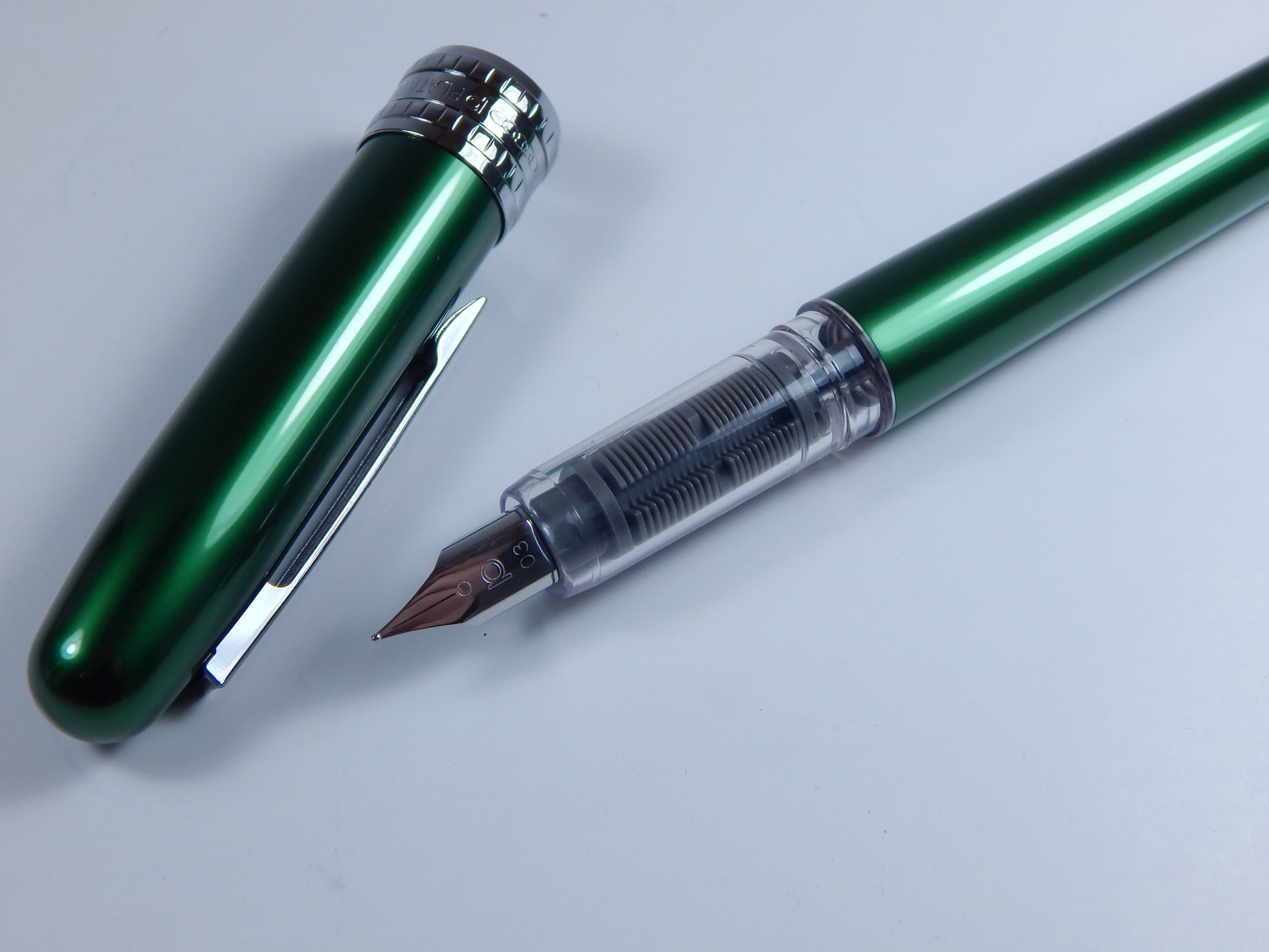 Platinum Plaisir Fountain Pen - Green