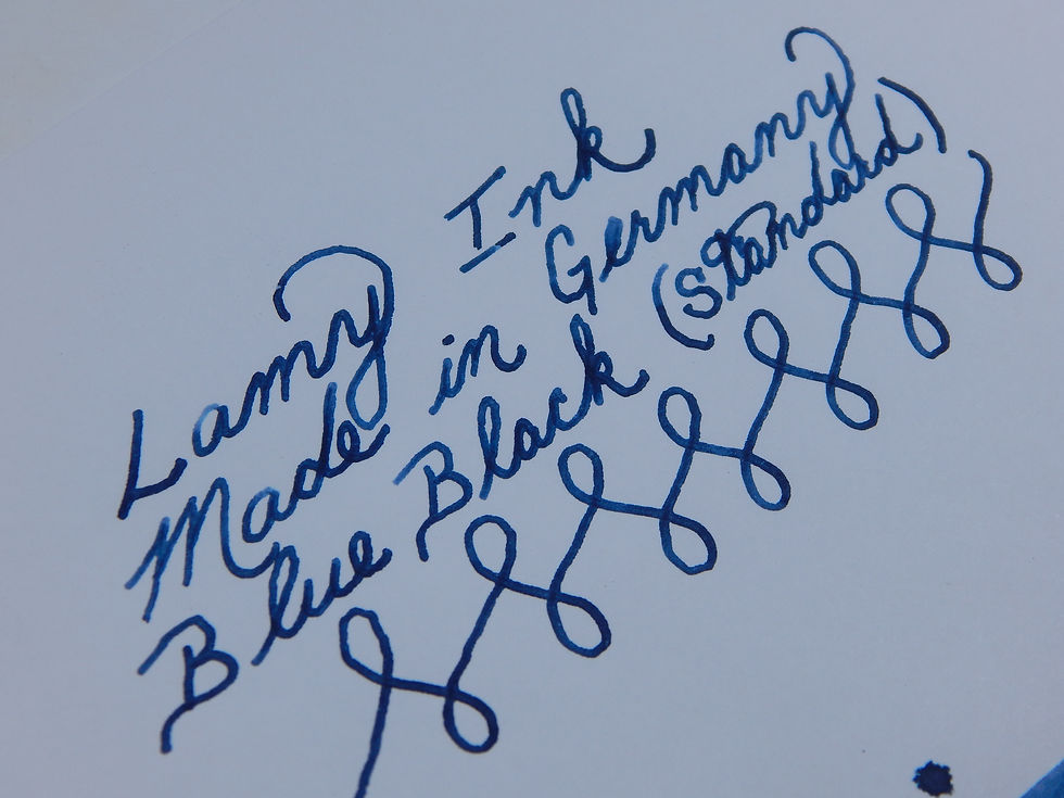 Thumbnail: Lamy Fountain Pen Ink - Blue Black - Standard Line 50ml