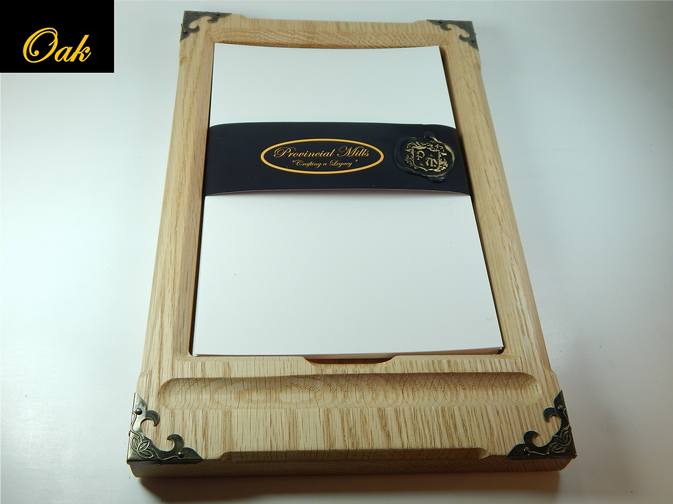 Thumbnail: Paper and Pen Tray - Choose from Oak or Walnut