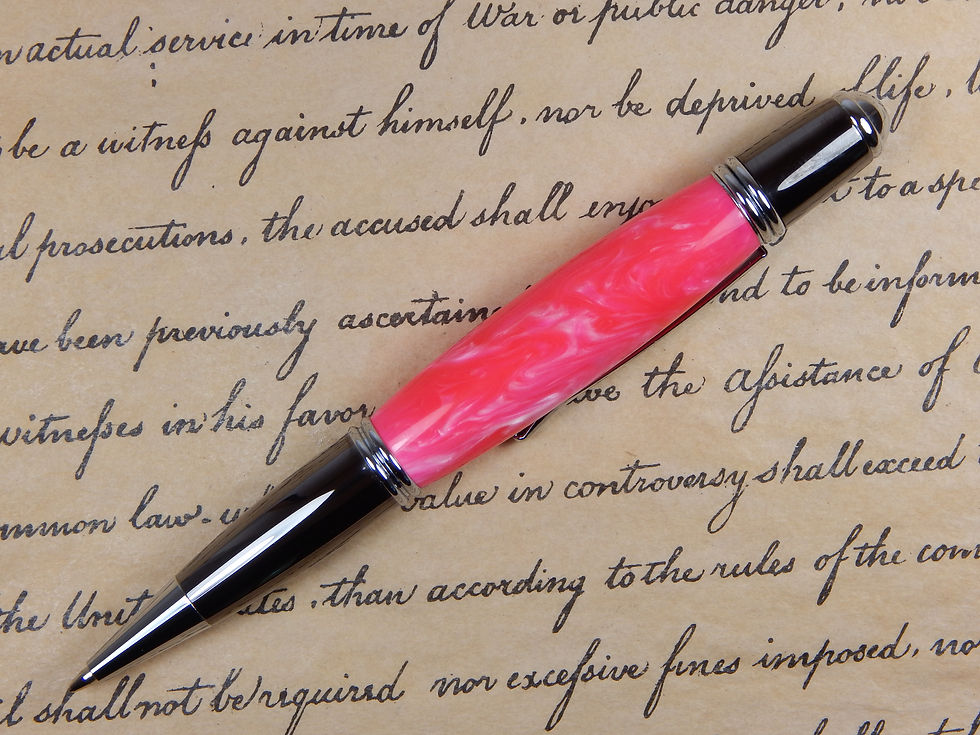 Thumbnail: Gatsby Ballpoint Pen - Neon Series - Pink - BP00315