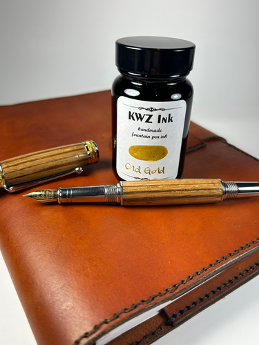 KWZ Fountain Pen Ink 60ml Old Gold Standard Ink Provincial Mills