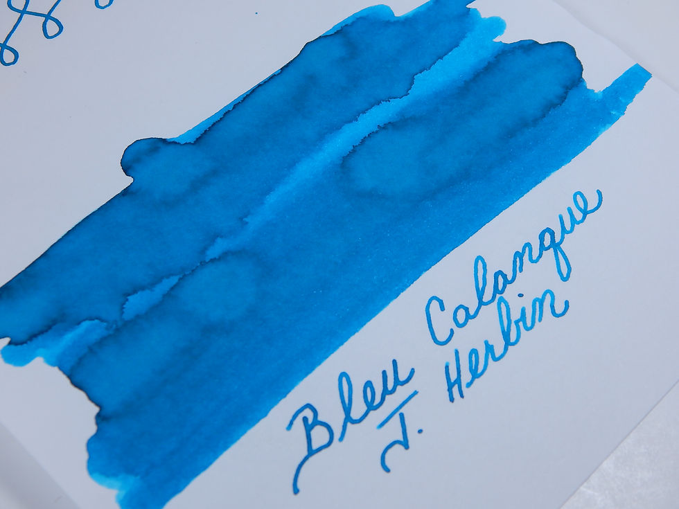 Thumbnail: Jacques Herbin Fountain Pen Ink - Bleu Calanque - 30ml
