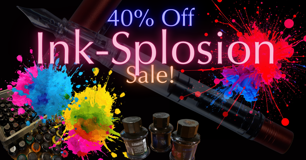 Ink-Splosion Sale -Battle-Scarred De Atramentis Fountain Pen Ink Discounted