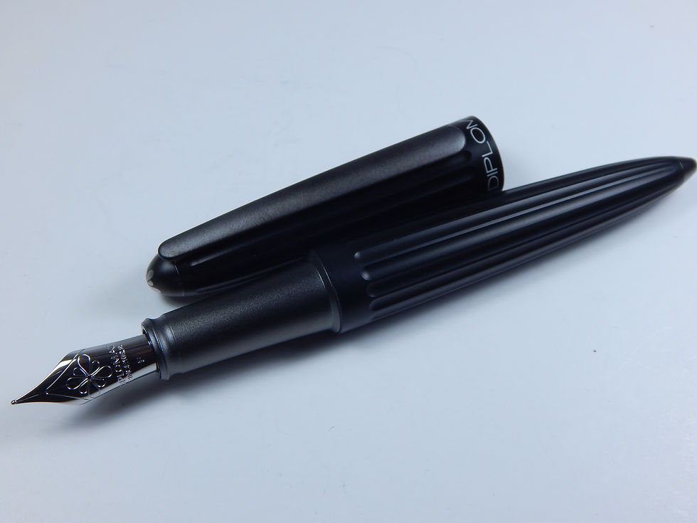 Thumbnail: Diplomat Aero Fountain Pen - Black