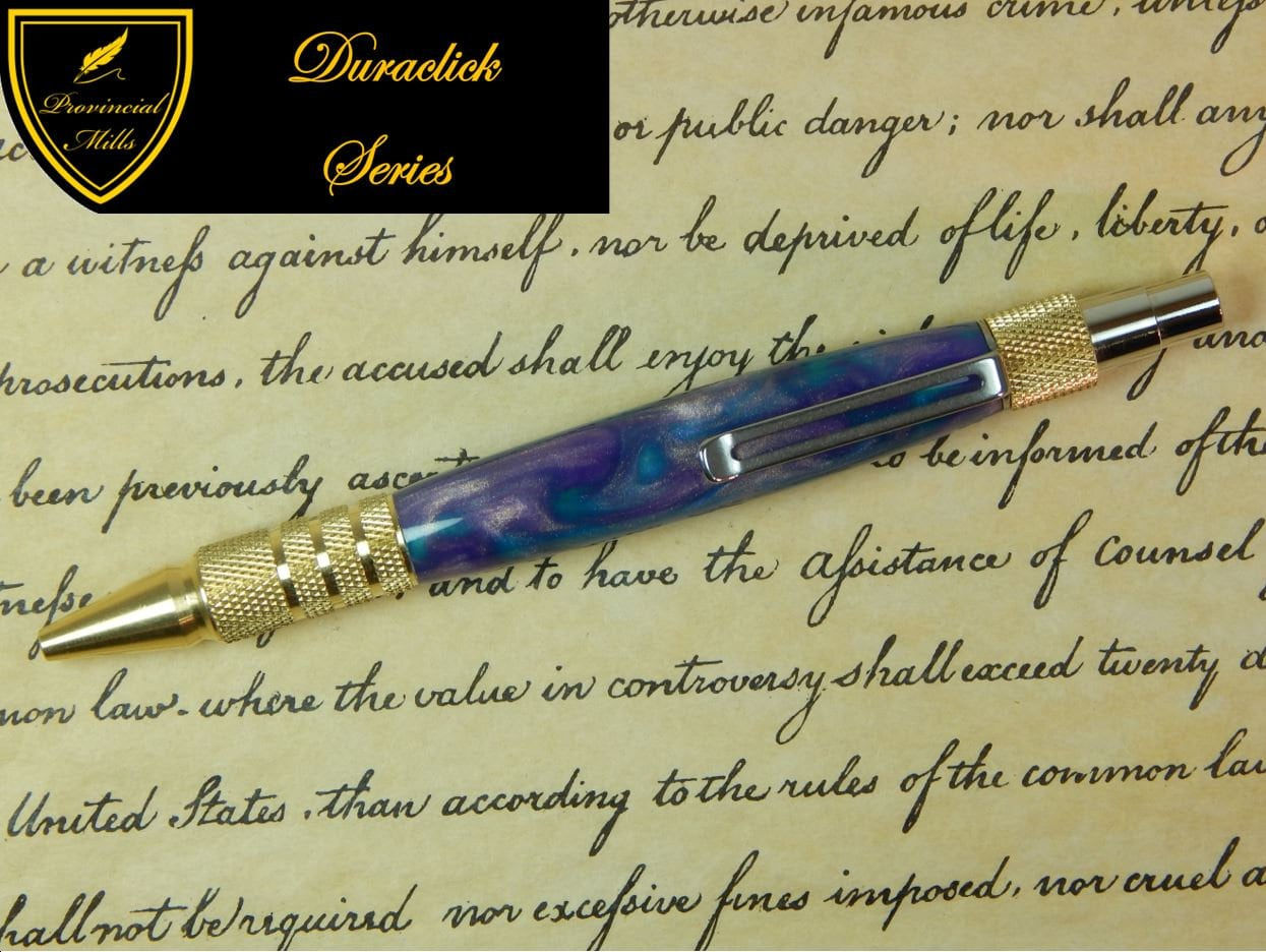 Duraclick C3604 Brass Ballpoint with Spring Festival Acrylic - Free Shipping #BP