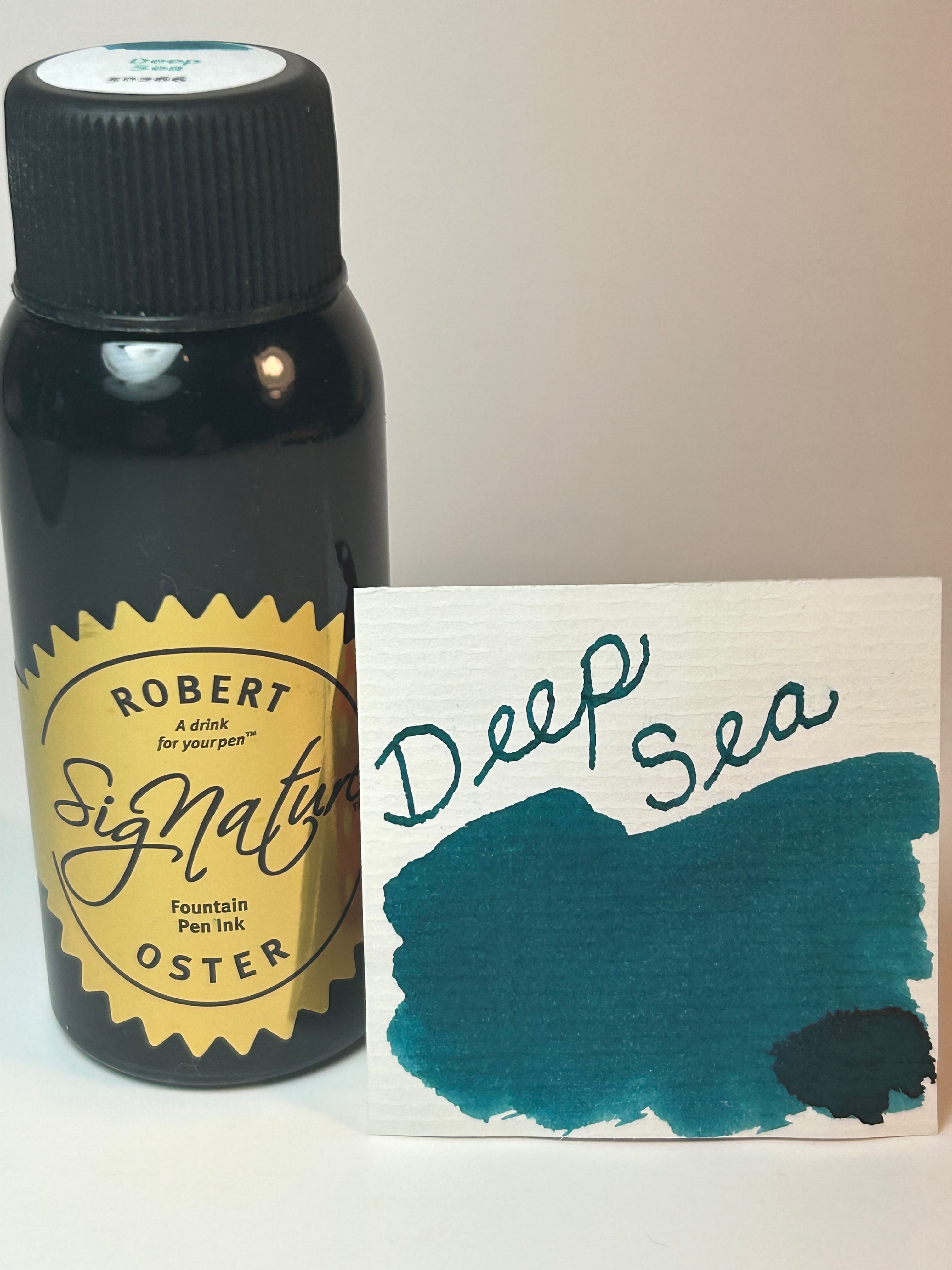 Robert Oster Fountain Pen Ink 50ml - Deep Sea- Standard Ink