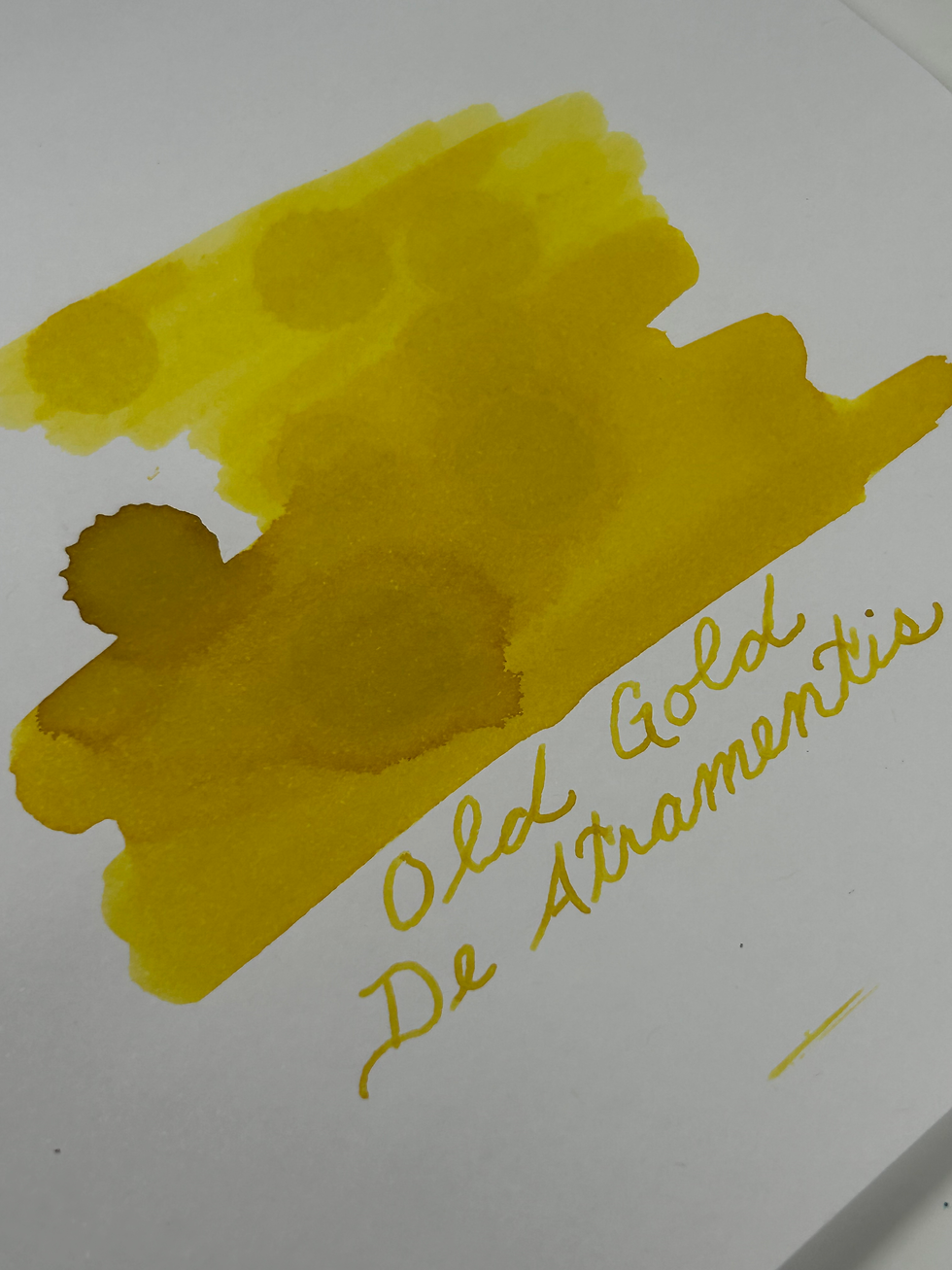 Thumbnail: De Atramentis Fountain Pen Ink 45ml - Old Gold- Standard Ink