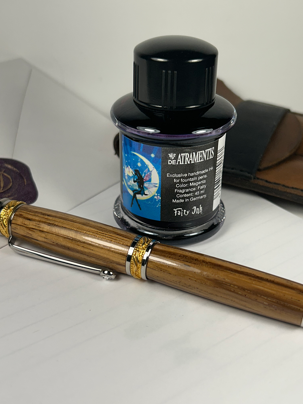 Thumbnail: De Atramentis Fountain Pen Ink 45ml - Fairy - Mystical Ink