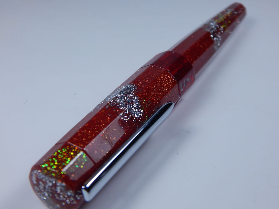 Thumbnail: Bloody Mary themed calligraphy pen for artistic journaling.
