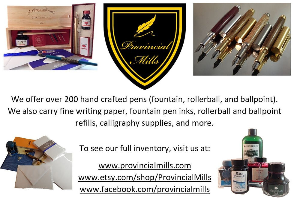 Thumbnail: Bortoletti Hamburg Calligraphy Ink (For Dip Pens) - 11 Colors - COMP09